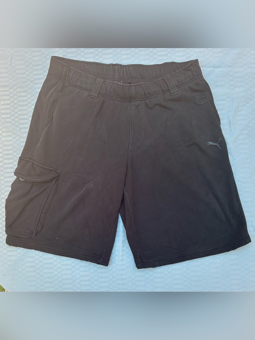 Puma Black Men's Cargo Shorts
